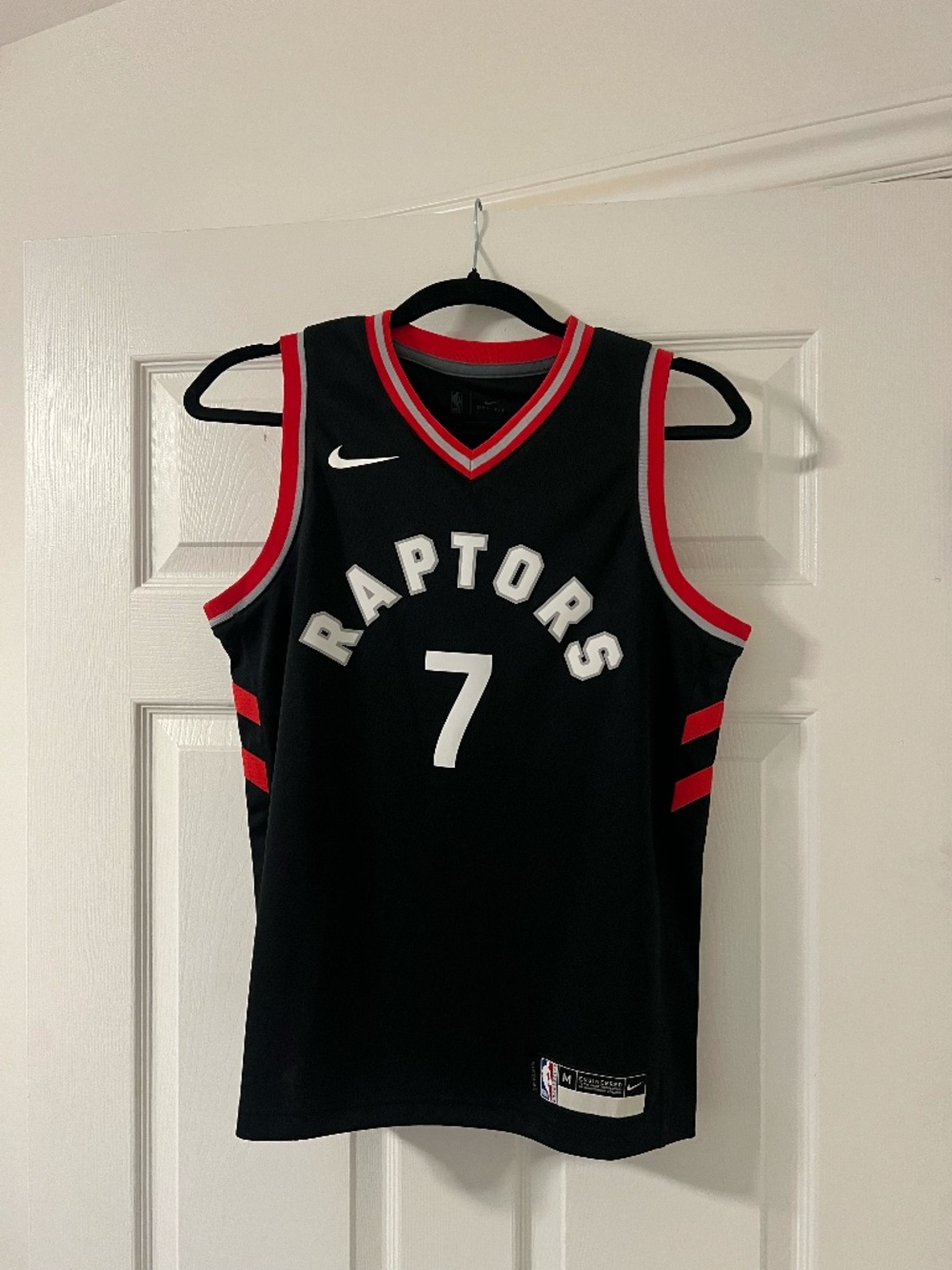 Toronto Raptors Kyle Lowry #7 Nike Jersey Black Youth M (Fits Women’s S)